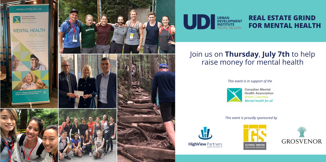 UDI REAL ESTATE GRIND FOR MENTAL HEALTH CanadaHelps